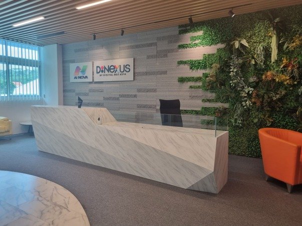 Reception area